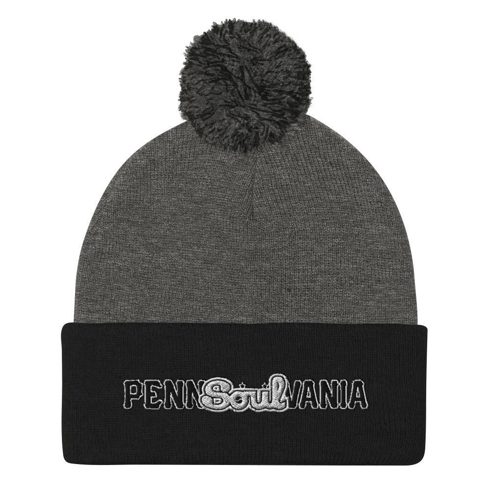 Home Run Pom-Pom Beanie