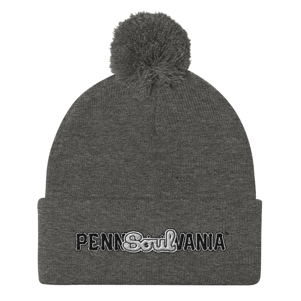 Home Run Pom-Pom Beanie